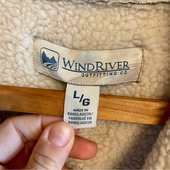 VINTAGE WINDRIVER SUEDE SHERPA VEST - Picture 5 of 5